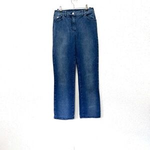 St. John Sport by Marie Gray Classic Blue Straight Leg Jeans 4